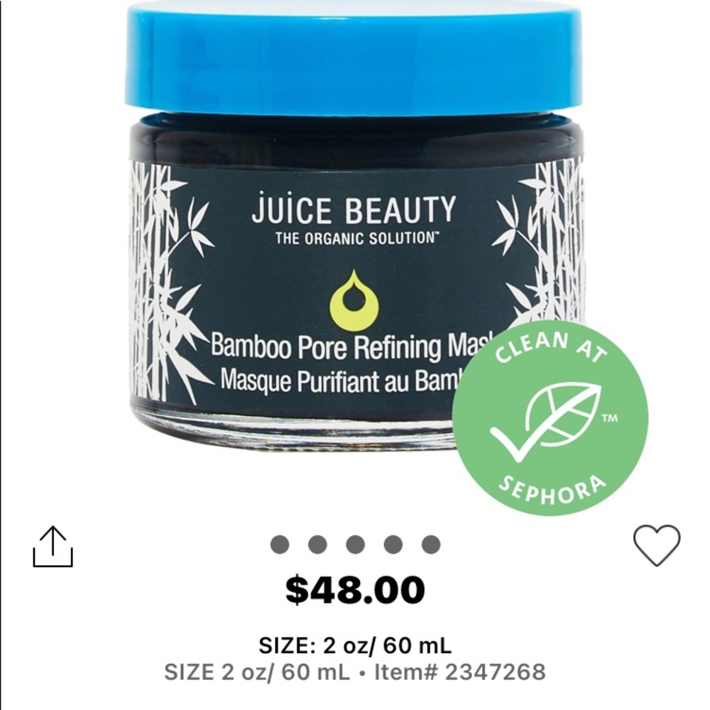 Juice Beauty-BAMBOO PORE REFINING MASK
